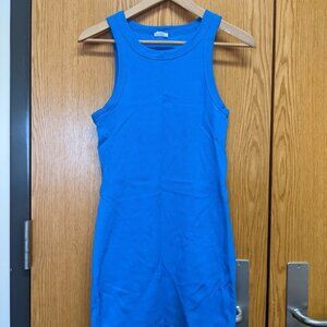 Cotton On Rib Racer Mini Dress - Blue